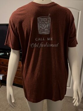 Sonoma Reddish Brown 'Call Me Old Fashioned' Short-Sleeve Graphic Tee